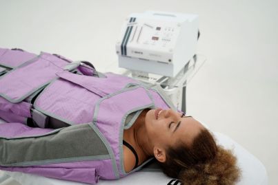 Presoterapia z bandażowaniem ciała