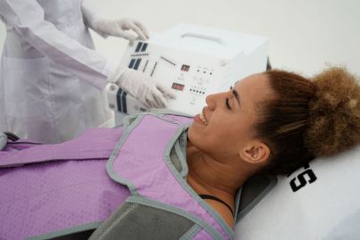 Presoterapia i endermologia na brzuch