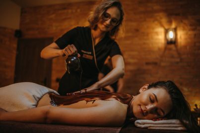 Masaż Relaksacyjny Gorącą Czekoladą 90 minut - dla niej